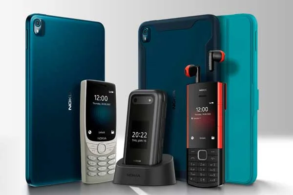 teléfonos Nokia portafolio