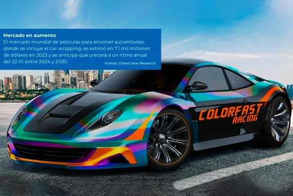 Aesthetic car wrapping