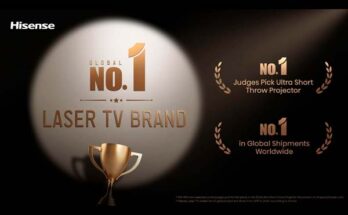 Hisense número uno en televisores láser